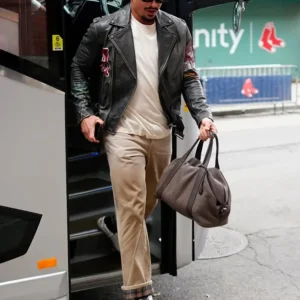 Willy Adames Leather Jacket