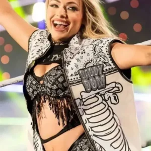 Women Liv Morgan Daddy Dom Leather Outerwear