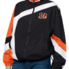 Women’s Cincinnati Bengals Starter Black Vintage Windbreaker Jacket