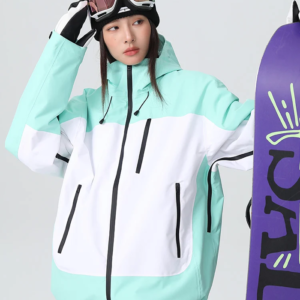 Women’s Color Block Snowboard Jacket