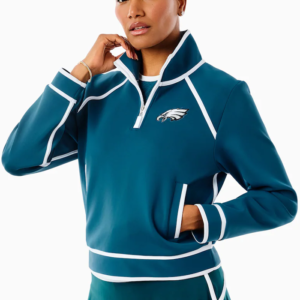 Women’s Philadelphia Eagles x Addison Bay Quarter-Zip Jacket