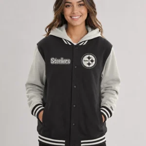 Women’s Pittsburgh Steelers 2026 New Era Hoodie Jacket