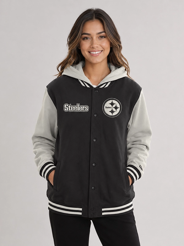 Women’s Pittsburgh Steelers 2026 New Era Hoodie Jacket