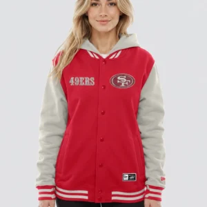 Women’s San Francisco 49ers 2026 New Era Hoodie Jacket