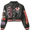 Women’s True Religion Von Dutch Leather Jacket