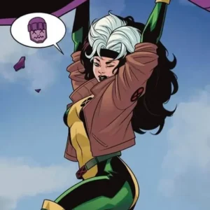 X-Men Rogue Brown Leather Cosplay Jacket For Sale