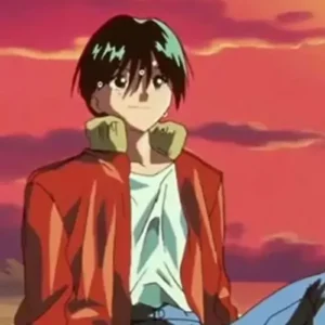 Yusuke Urameshi Yuyu Hakusho Red Cotton Jacket