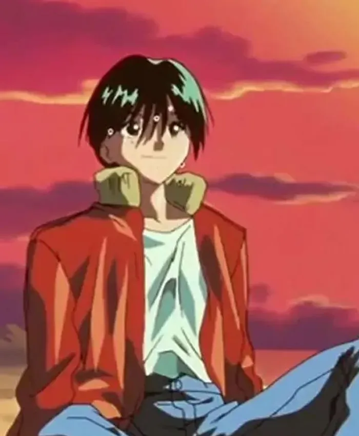 Yusuke Urameshi Yuyu Hakusho Red Cotton Jacket