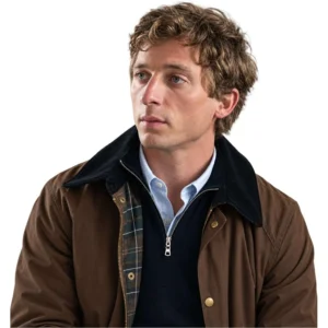 buy Jeremy Allen White The Social Reckoning Brown Jacket