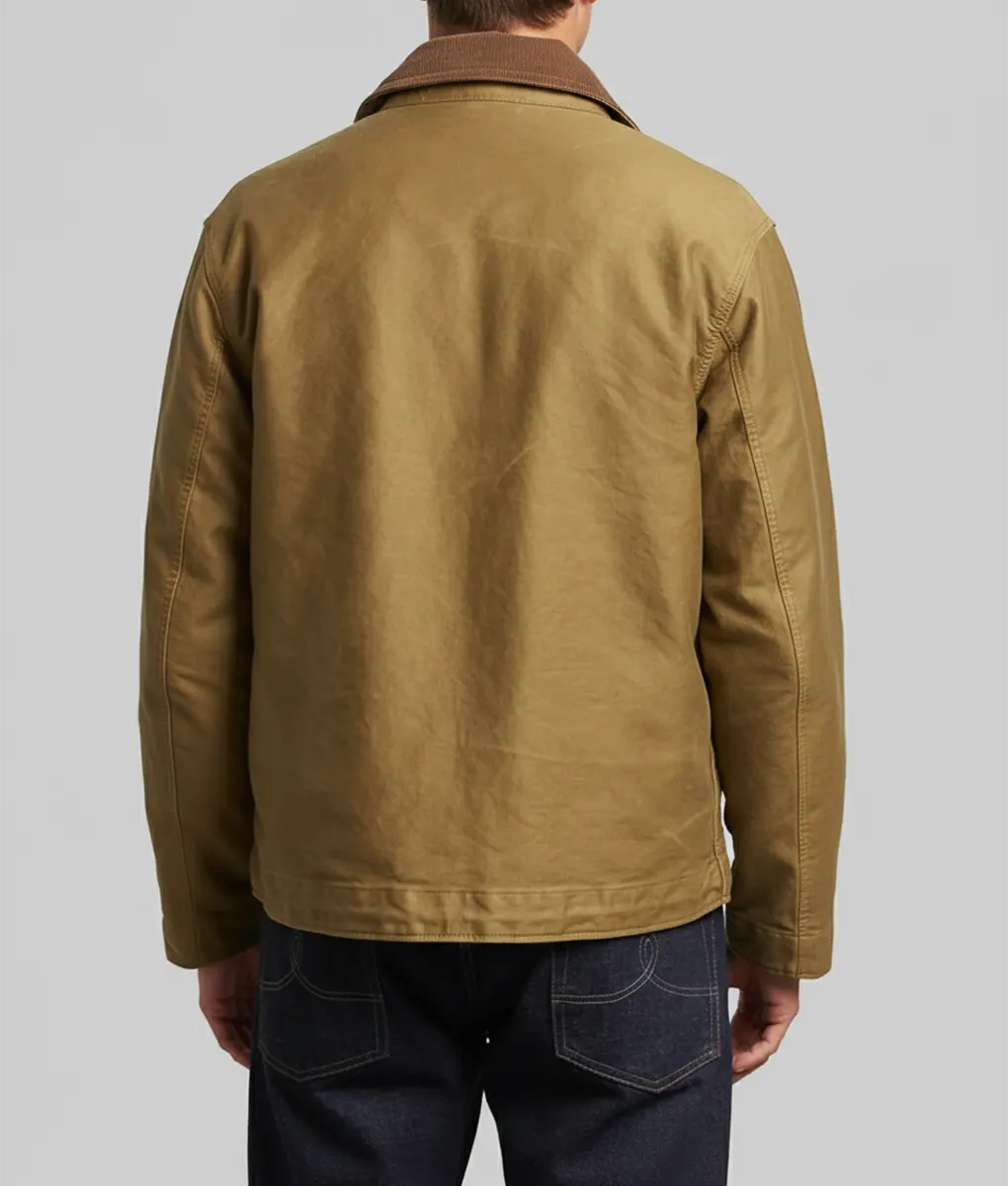 buy Lanterns Kyle Chandler Brown Cotton Jacket For Sale