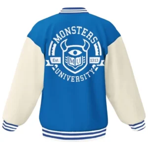 buy Monster University Blue Varsity Jacket