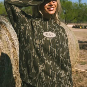 buy Mossy Oak Mock Neck Sweatshirt
