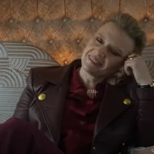 buy PJ and The Olympians S03 Kate McKinnon Leather Jacket