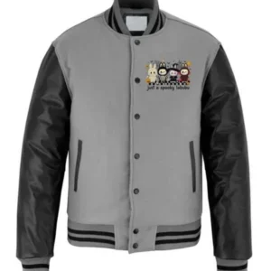 buy Spooky Labubu Varsity Jacket