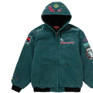 buy Supreme AOI Hooded Work Jacket