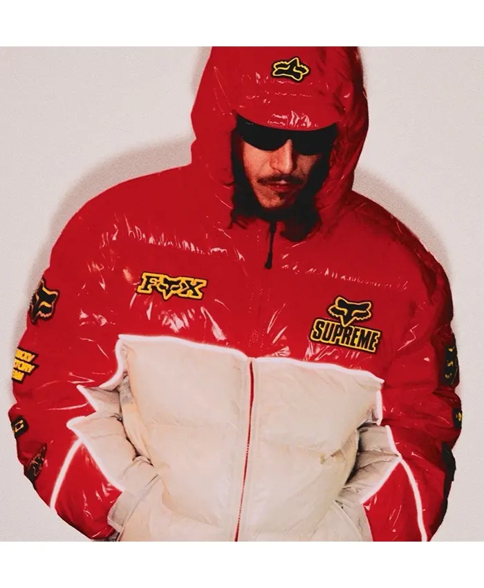 buy Supreme Fox Racing Puffer Jacket