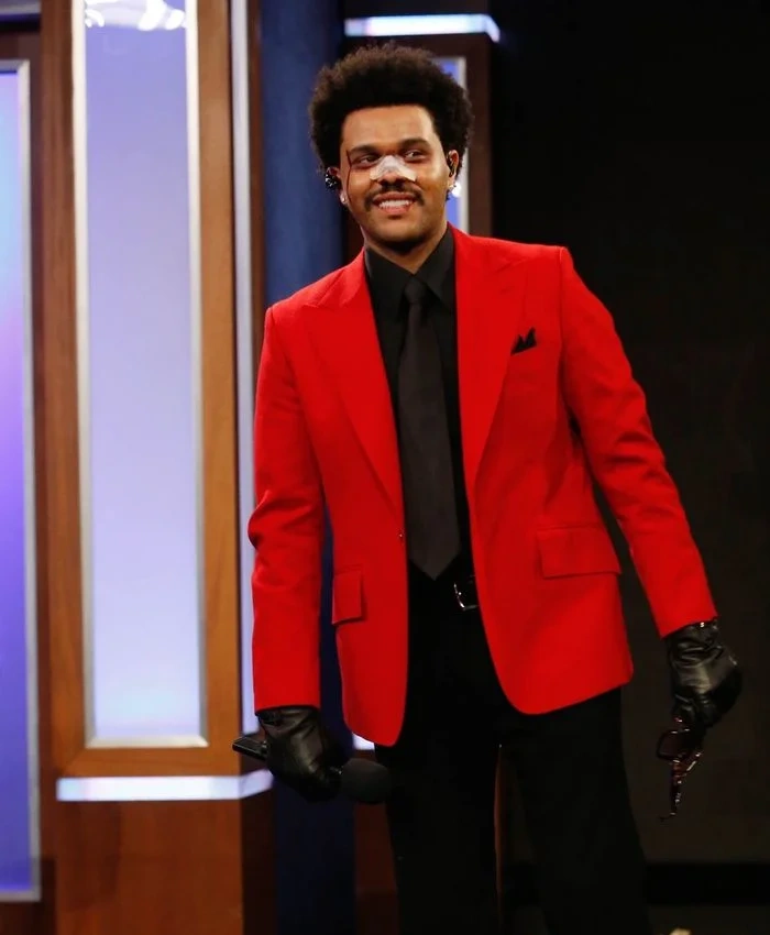 buy The Weeknd Red Suit