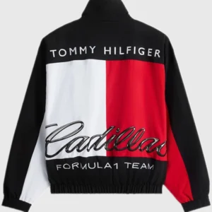buy Tommy Hilfiger Cadillac F1 Team Graphic Flag Jacket