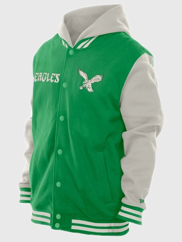 buy Women’s Philadelphia Eagles 2026 New Era Hoodie Jacket