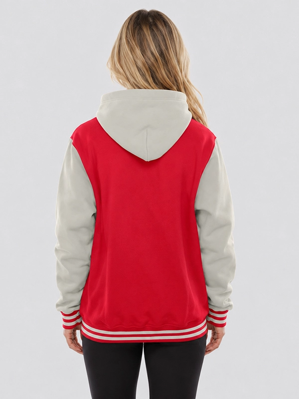 buy Women’s San Francisco 49ers 2026 New Era Hoodie Jacket