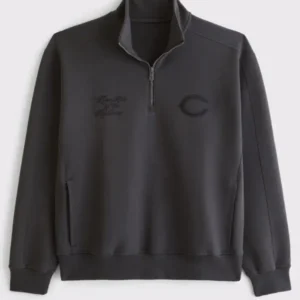 buy now Abercrombie Bears YPB neoKNIT MAX Half-Zip Sweatshirt