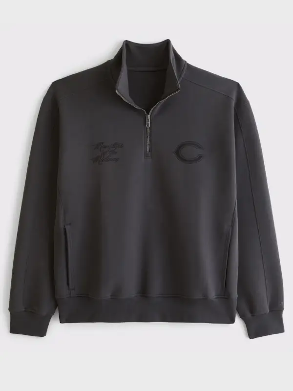 buy now Abercrombie Bears YPB neoKNIT MAX Half-Zip Sweatshirt