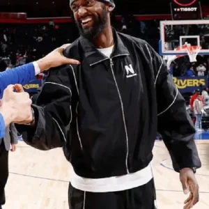 buy now Bobby Portis Warm Up 2026 Black Jacket