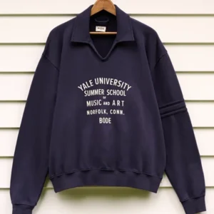 buy now Bode x Yale School of Music Polo Sweatshirt