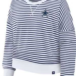buy now Dallas Cowboys Striped French Terry Sweatshirt