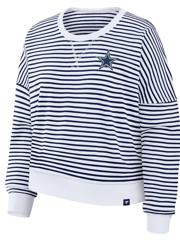 buy now Dallas Cowboys Striped French Terry Sweatshirt