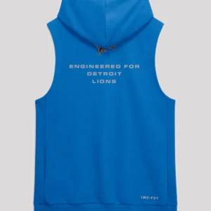 buy now Detroit Lions 2026 Sideline Sleeveless Hoodie