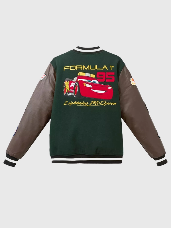 buy now Disney x Formula 1 Lightning McQueen Varsity Jacket