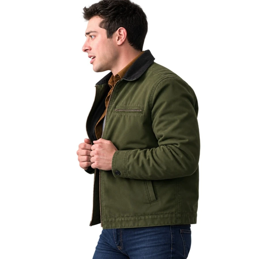 buy now Eternally Yours 2026 Jaren Lewison Olive Green Jacket
