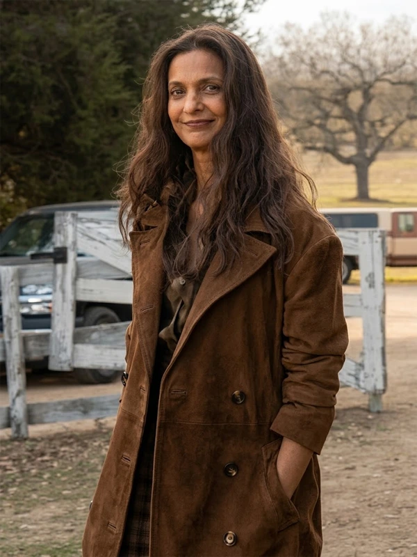 buy now Lanterns 2026 Poorna Jagannathan Brown Coat