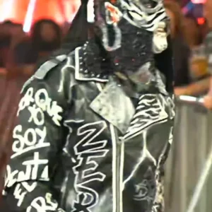 buy now PENTA Zero Miedo Summerslam 2026 Black Biker Jacket