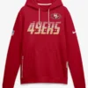 buy now San Francisco 49ers Nike Sideline Hoodie 2026