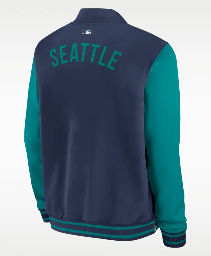buy now Seattle Mariners Nike Dugout Bomber Jacket
