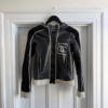 chanel fw08 shearling hooded jacket