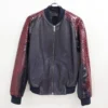 order Alexander McQueen leather bomber