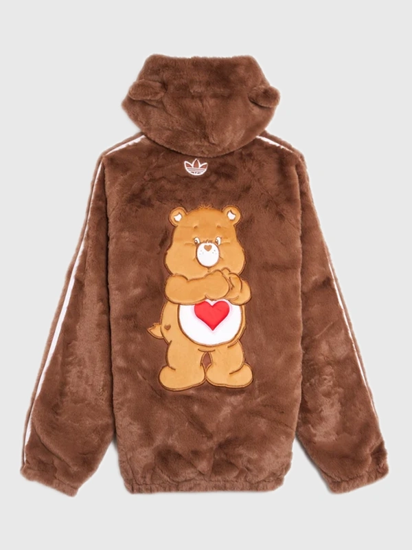 order now Adidas x Care Bears Fur Jacket