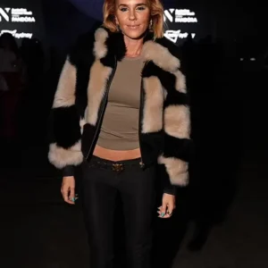 order now Australian Fashion Week 2024 Pip Edwards PU Fur Jacket