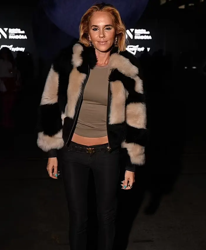 order now Australian Fashion Week 2024 Pip Edwards PU Fur Jacket