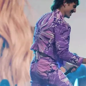 order now Benson Boone American Music Awards 2025 Purple Jacket