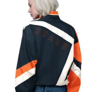 order now Chicago Bears Starter 1st Quarter Windbreaker Jacket