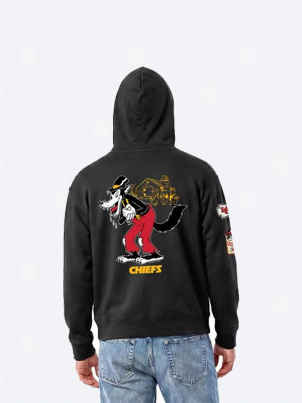 order now Chiefs Disney x Champion Big Bad Wolf All-Star Full-Zip Hoodie