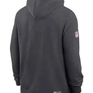 order now Dallas Cowboys Nike Sideline CharcoalHoodie