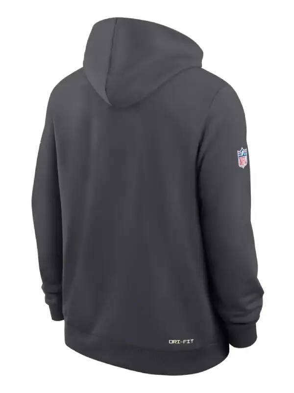 order now Dallas Cowboys Nike Sideline CharcoalHoodie