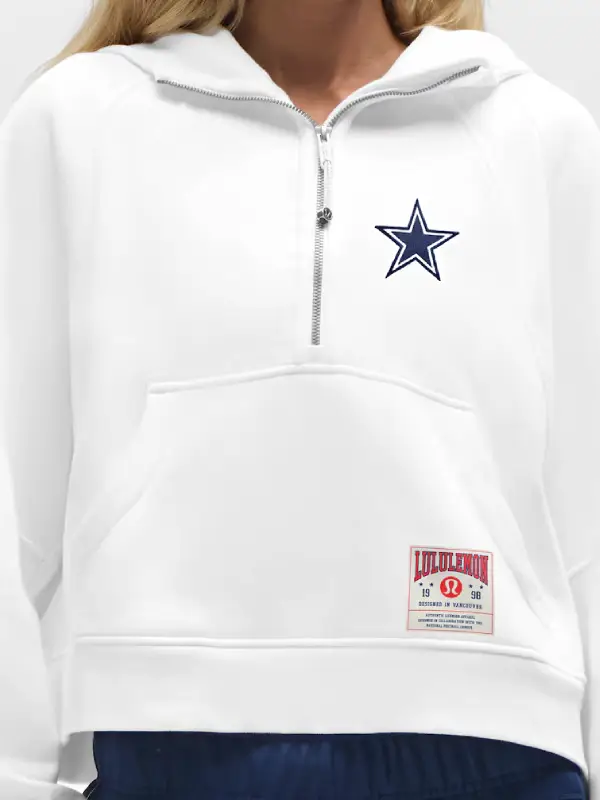 order now Dallas Cowboys lululemon Scuba Half-Zip Hoodie