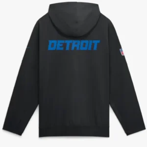 order now Detroit Lions Rivalries Anorak Black Jacket 2026