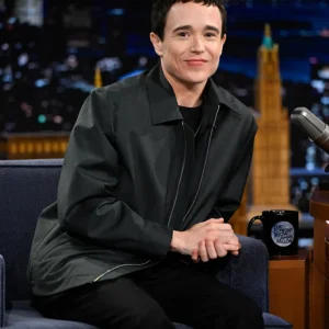 order now Elliot Page The Tonight Show Black Jacket
